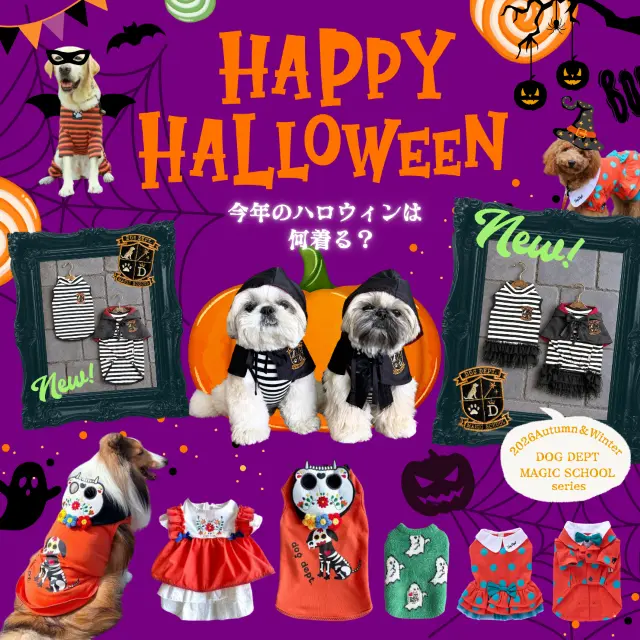 ハロウィン特集 ブランドのドッグデプト/DOG DEPT