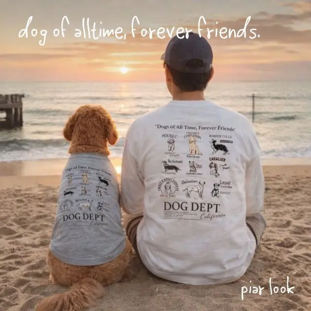 26SS forever friendsペアルック ブランドのドッグデプト/DOG DEPT