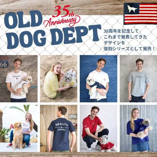復刻Tシャツシリーズ ブランドのドッグデプト/DOG DEPT