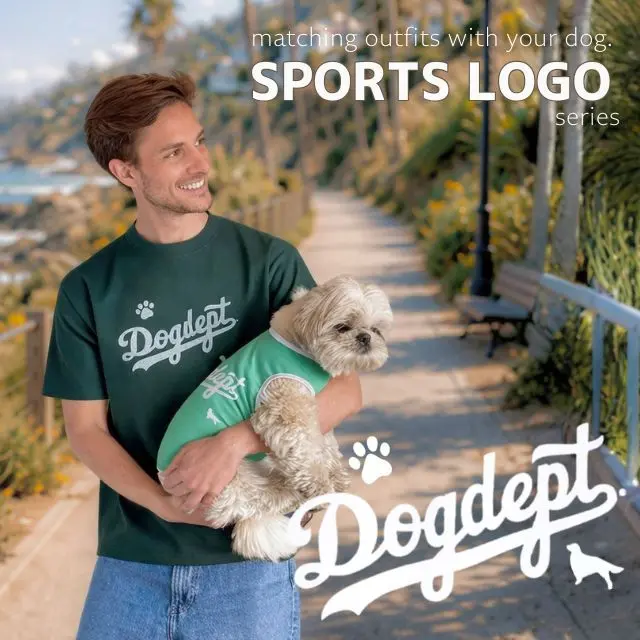 スポーツロゴペアルック ブランドのドッグデプト/DOG DEPT